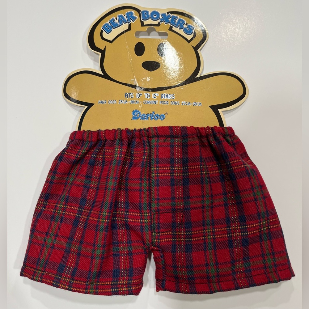 Darice Teddy Bear Boxers (fits 10”-12” Bears)